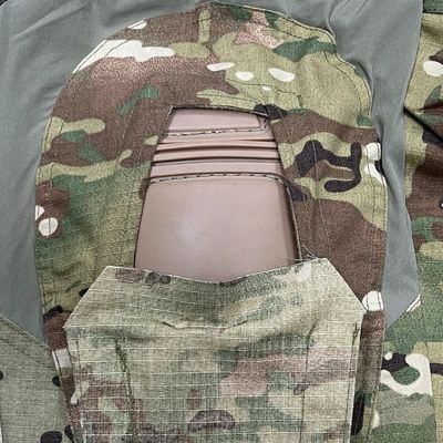 65% полиэстер 35% хлопок тренировочная форма CP цвет костюм лягушка с коленными локтевыми подушками