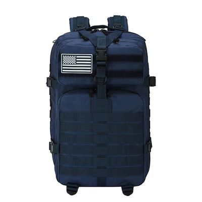 45L вместимость наружной рюкзак для походов с закрытием Zipper Hasp и водонепроницаемым дизайном