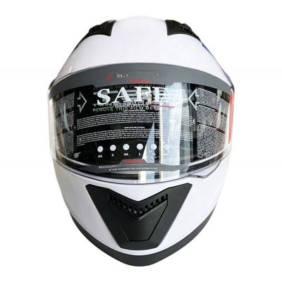 Шлем для езды на мотоцикле ABS Full Face Shield для универсального сезона без узора