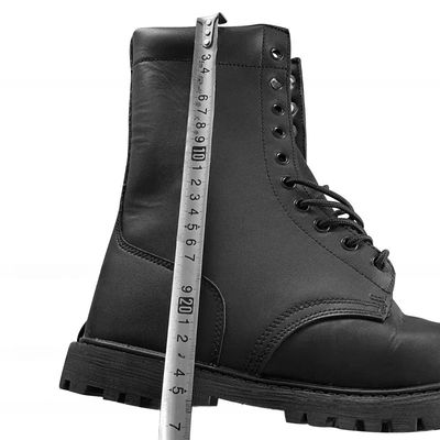 Логотип Up-lace Long Cowskin Safety Boots с жестким каблуком на ногах и резиновой подошвой размеры 36-47