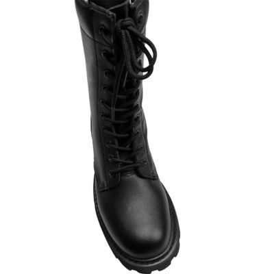 Логотип Up-lace Long Cowskin Safety Boots с жестким каблуком на ногах и резиновой подошвой размеры 36-47