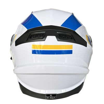 Зимний сезон CE Full Face PC Shield ABS Мотоциклетный шлем