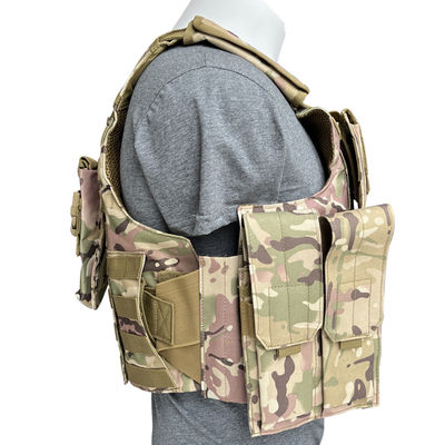 Камуфляжный защитный бронежилет FDY21 с системой Molle