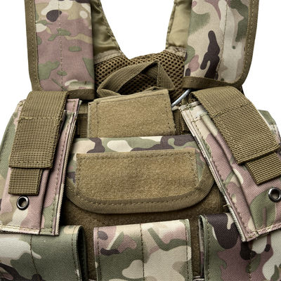 Камуфляжный защитный бронежилет FDY21 с системой Molle