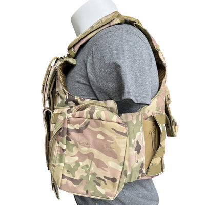 Камуфляжный защитный бронежилет FDY21 с системой Molle