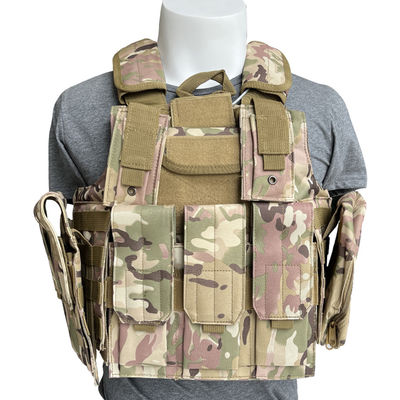 Камуфляжный защитный бронежилет FDY21 с системой Molle