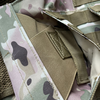Камуфляжный защитный бронежилет FDY21 с системой Molle