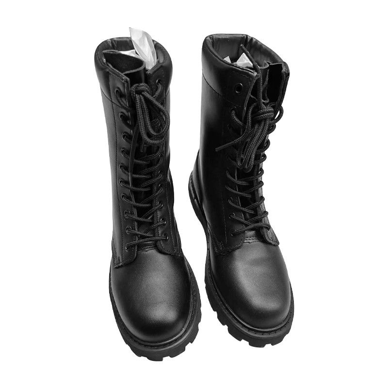 Логотип Up-lace Long Cowskin Safety Boots с жестким каблуком на ногах и резиновой подошвой размеры 36-47