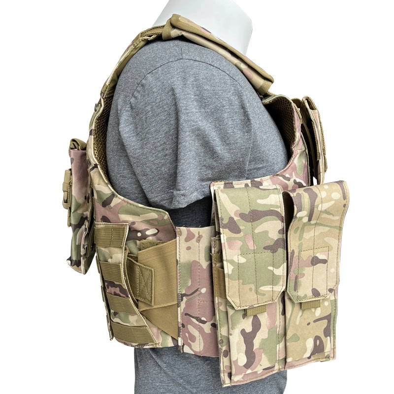 Камуфляжный защитный бронежилет FDY21 с системой Molle 0