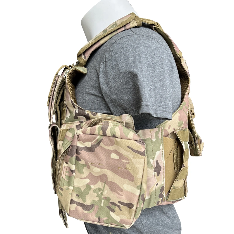 Камуфляжный защитный бронежилет FDY21 с системой Molle 1